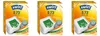 Three identical packages of Swirl S73 vacuum cleaner bags are displayed side-by-side against a white background. Produktbild-Vorschau