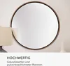 Elegance by Casa Chic - Rosegoldener Wandspiegel aus Metall Produktbild-Vorschau 2