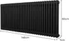 Tradycyjny grzejnik 2-kolumnowy - 600 x 1462 mm - Czarny Podgląd zdjęcia produktu 5