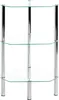 HAKU Regal Badregal chrom - Metall, Sicherheitsglas 5 mm, Produktbild-Vorschau 3