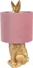 Clayre & Eef Tischlampe Kaninchen Ø 20x43 cm oro rosa Anteprima dell’immagine prodotto 4