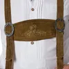 Kurze Lederhose Jakob - olivbraun, 56 Produktbild-Vorschau 7