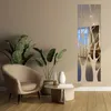 Dekorative Spiegel-Wandaufkleber Baum-Design Silber Produktbild-Vorschau 2