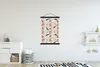 MuchoWow® Textilposter Sommer - Blätter - Pastell 120x180 Produktbild-Vorschau 2