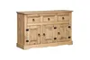 SIT Möbel Sideboard | 3 Schubladen, 3 Türen | Kiefer massiv Produktbild-Vorschau 1