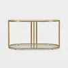 Table Basse Antalia - Structure Dorée Élancée Et Plateau Voir les images du produit 12