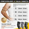 CAMBIVO 2x Tutore Epicondilite Gomito con Cuscinetto in Gel Anteprima dell’immagine prodotto 4