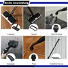 Collage of images showing different applications and accessories of a steam cleaner. Voir les images du produit