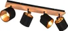 Reality Tommy Strahler E14  4-fach Holzfarbig Produktbild-Vorschau 1