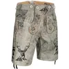 Pantaloni corti in pelle tradizionale da uomo PAULGOS - HK4 Anteprima dell’immagine prodotto 1