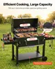 VEVOR Holzkohlegrill 0,50 m² Kohlegrillwagen mit 2 Produktbild-Vorschau 2