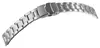 Gliederband Edelstahl Armband in silber, gebürstet, , 22 mm Produktbild-Vorschau 4