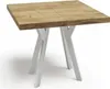 Čtvercový stůl černý CRAFT 90x90 skládací na 190 Náhled obrázku produktu 8