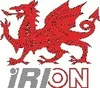 A red dragon logo above the text 'IRION' on a white background. Produktbild-Vorschau