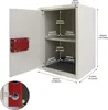 TRMLBE Coffre-fort Coffre-fort de meubles avec serrure à Voir les images du produit 2