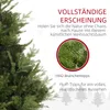 A close-up of artificial Christmas tree branches with marketing text. Náhled obrázku produktu