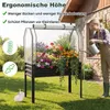 COSTWAY – podwyższona grządka 3 w 1 z pokrywą z PE i Podgląd zdjęcia produktu 4