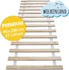 WOLKENLAND Lattenrost 90 x 200 cm | 14 Latten | Massivholz Produktbild-Vorschau 1