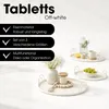 Mica Decorations Tablett mit Griffen – Set von 3 – Deko Produktbild-Vorschau 2