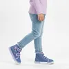 Sportschuhe für Mädchen, HOHE JEANS-SNEAKERS mit Stickerei, Produktbild-Vorschau 6