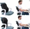 Lendenkissen für Rücken - Memory-Schaum für Bürostuhl, Autositz und Sessel Náhľad obrázku produktu