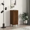vidaXL Sideboard Braun Eichen-Optik 34,5x34x90 cm Produktbild-Vorschau 1