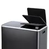 SVITA TM2X30 Noir Poubelle à pédale 60 litres Poubelle Voir les images du produit 7