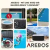 Solární sprcha AREBOS 40 litrů | 220 cm | včetně krytu | s Náhled obrázku produktu 10