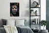 MuchoWow® Poster Porträt - Tiger - Blumen 40x60 cm - Produktbild-Vorschau 4