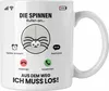 Trendation - Die Spinnen Rufen An Tasse Geschenk für Produktbild-Vorschau 1