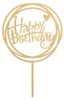 Cake Topper Torten Deko Happy Birthday | Dekora, 15 cm, Produktbild-Vorschau 1