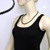 Kette 6mm Perle Kunststoff schwarz-glänzend 60cm schwarz Produktbild-Vorschau 7