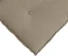 vidaXL Rücken Kissen Taupe 200 x 50 cm Mikrofaserstoff Produktbild-Vorschau 7