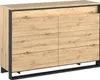Furniture24 Kommode 130 cm Sideboard QUANT QS-04 mit Produktbild-Vorschau 1