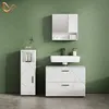 Midischrank Livinity Ronco Weiß Hochglanz 30 x 95 cm, Model Produktbild-Vorschau 2