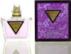 A perfume bottle and its packaging are displayed side-by-side against a white background. Voir les images du produit