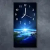 Tulup Glasuhr Wanduhr Küchenuhr Echt-Glas 30x60 Erde Produktbild-Vorschau 2