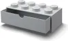 LEGO Desk Drawer 8 Noppen Aufbewahrungsbox mit Schublade - Produktbild-Vorschau 2