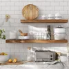 Wandregal, 3 Set, Wandboard, 60cm Länge, vintage Produktbild-Vorschau 2