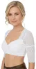 MarJo Dirndlbluse WOLLBACH Kurzarm Weiß, individuell Produktbild-Vorschau 6