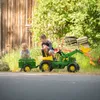 Rolly Junior John Deere Trettraktor mit Lader und Hebebühne Produktbild-Vorschau 3