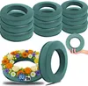 com-four® 9x Steckmasse für Blumengestecke in Ringform für Produktbild-Vorschau 1