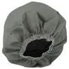 A grey, round object with an elasticated opening. It appears to be a fabric filter or cover. Produktbild-Vorschau