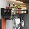 Gewürzregal Ohne Bohren Gewürzregal Wand Hängend Spice Rack Produktbild-Vorschau 3