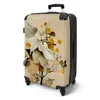 NoBoringSuitcases.com® Großer Koffer - Blumen - Pflanzen - Produktbild-Vorschau 2