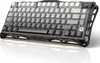 A product shot of a mechanical keyboard with RGB lighting. Produktbild-Vorschau