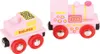 Bigjigs Rail Pink Lokomotive mit Tender Produktbild-Vorschau 1