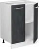 Küchenunterschrank Vicco R-Line Schwarz Beton 60 cm ohne Produktbild-Vorschau 4