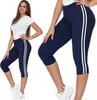 MORAJ Damen Leggings 1100-016 3/4 Leggins mit Streifen Produktbild-Vorschau 1