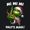 Grinch Weihnachtsgrinch MI MI MI HALT'S MAUL Goldkette Produktbild-Vorschau 8